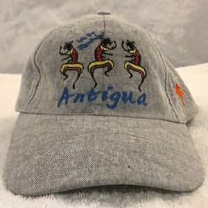 Rima for Antigua on Adjustable Grey Travel Beach  Baseball Cap